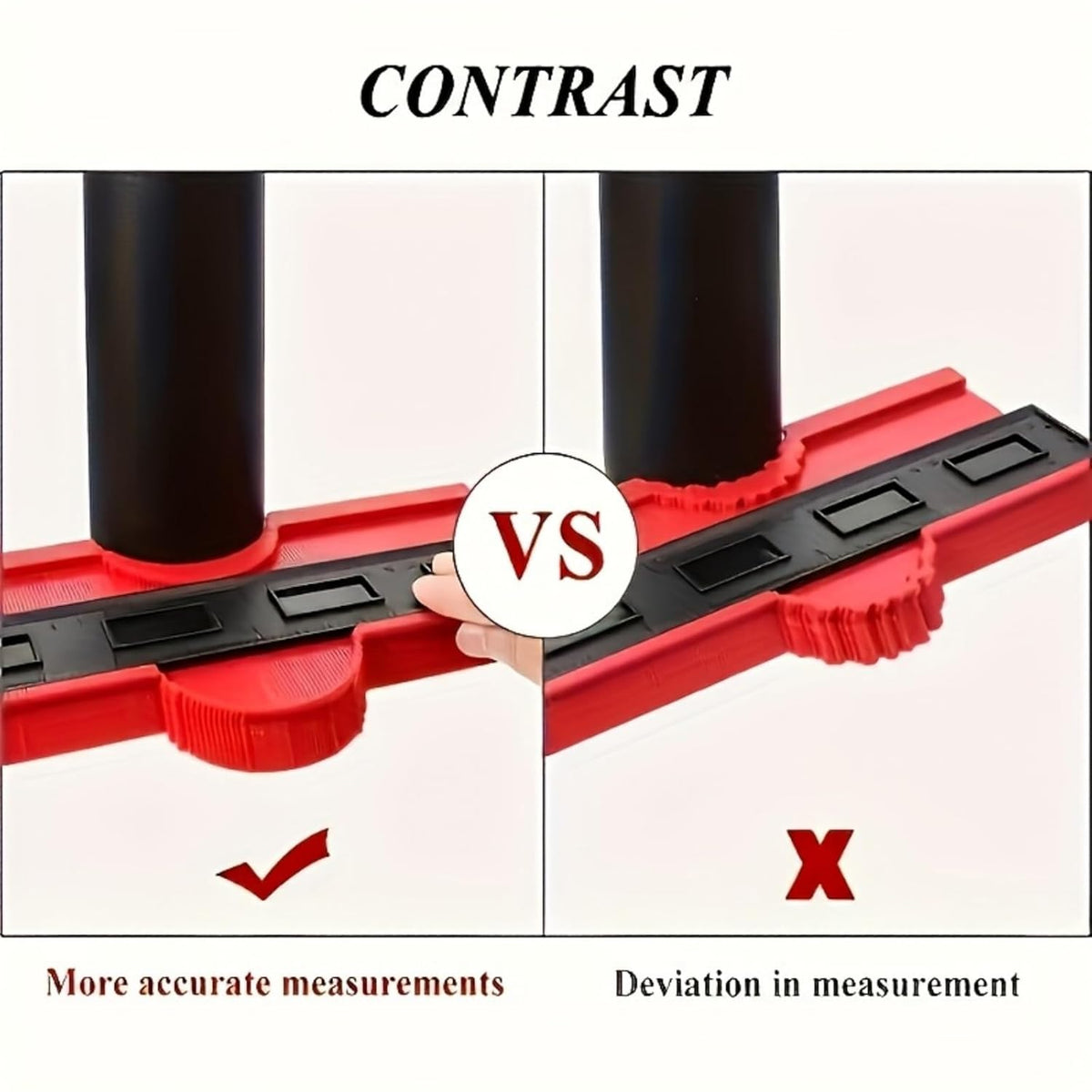Contour Gauge 833-10" Angle Finder Tool for Home Improvement - Gadgets for Men
