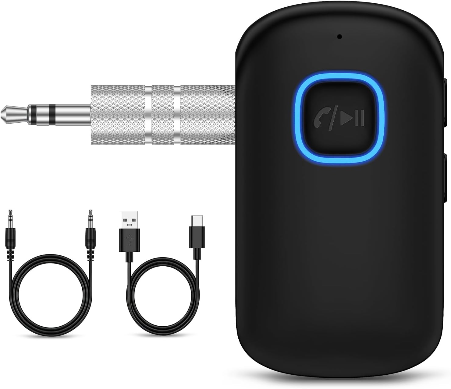 Bluetooth Car Adapter, 3.5mm Aux Receiver | Ox Auxiliary Adaptador
