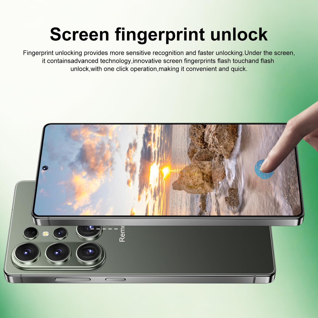 WWT 26 Ultra Unlocked Phone,Android 15 12+512GB Smartphone,Built in Pen The Phone,Cell Phone Battery 7000mAh 6.99" HD Screen,Dual SIM/5G/Face ID/Fingerprint Lock/GPS (Black)