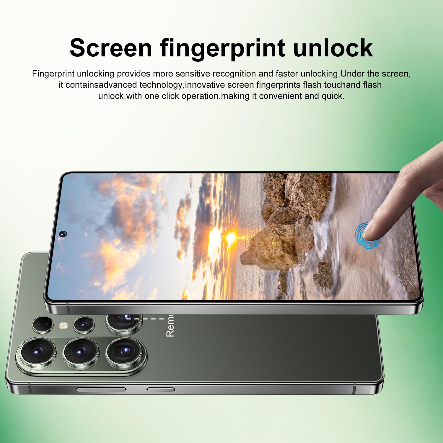 WWT 26 Ultra Unlocked Phone,Android 15 12+512GB Smartphone,Built in Pen The Phone,Cell Phone Battery 7000mAh 6.99" HD Screen,Dual SIM/5G/Face ID/Fingerprint Lock/GPS (Black)