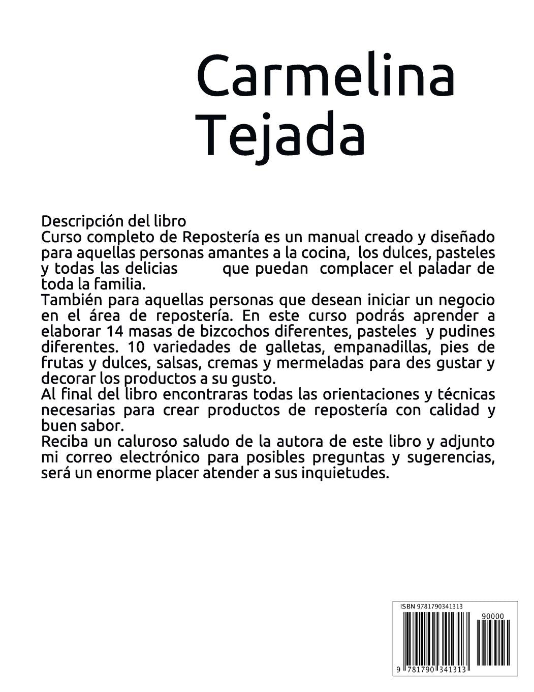 CURSO COMPLETO DE REPOSTERÍA: LIBRO DE REPOSTERÍA (Cocina. Repostería y Bebida) (Spanish Edition)