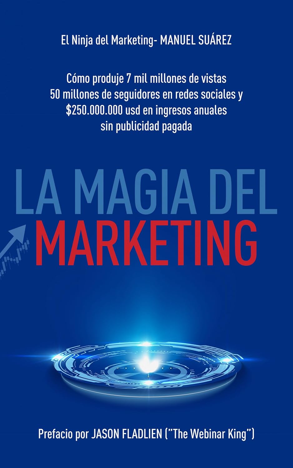 La Magia Del Marketing: Cómo produje 7 mil milliones de vistas, 50 milliones de seguidores en redes sociales y $250,000,000 en ingresos anuales ¡sin publicidad pagada! (Spanish Edition)
