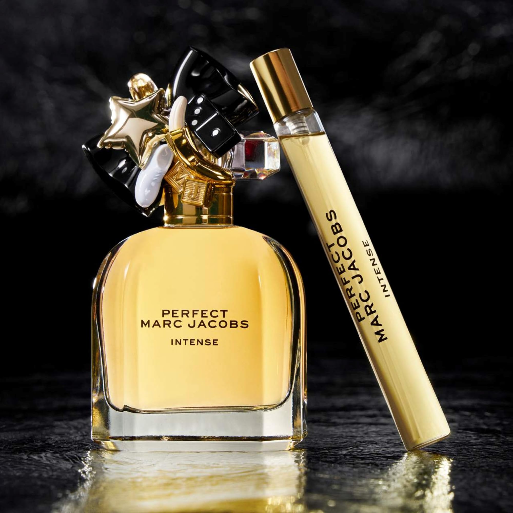 Marc Jacobs Perfect Intense Eau de Parfum – Woody Floral Women's Perfume – With Notes of Daffodil, Jasmine, Roasted Almonds & Sandalwood