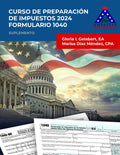 SUPLEMENTO PRACTICO CURSO DE PREPARACIÓN DE IMPUESTOS 2024: SUPLEMENTO PRACTICO (Spanish Edition)