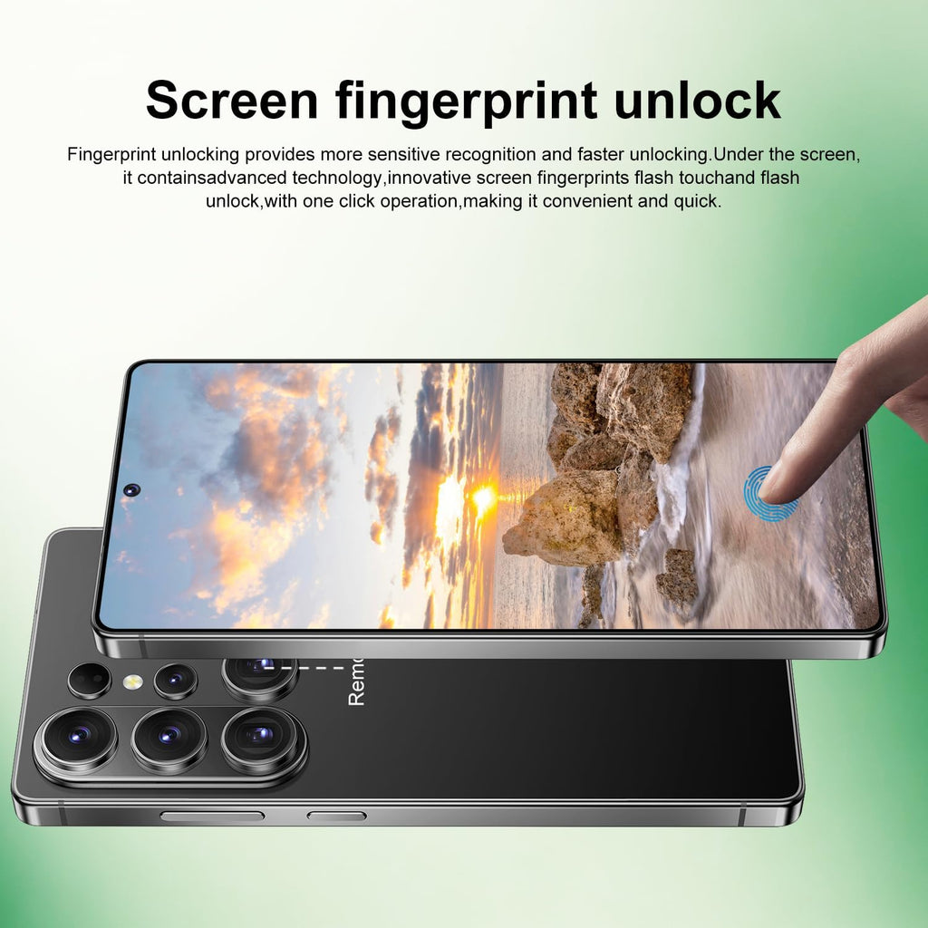 WWT 26 Ultra Unlocked Phone,Android 15 12+512GB Smartphone,Built in Pen The Phone,Cell Phone Battery 7000mAh 6.99" HD Screen,Dual SIM/5G/Face ID/Fingerprint Lock/GPS (Black)