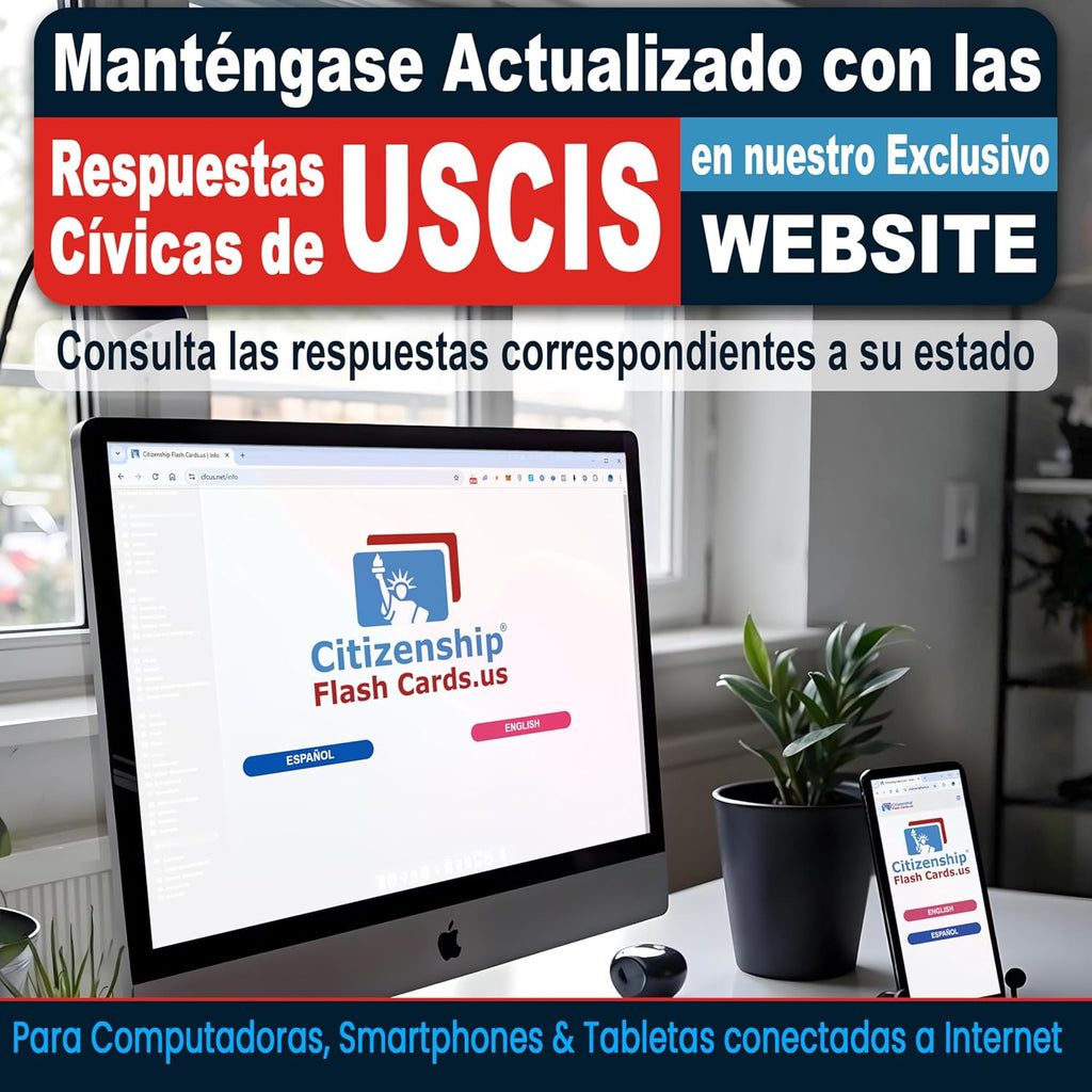 US Citizenship Flash Cards 2026, 128 USCIS Civics Questions and Answers Study Guide, Tarjetas de Ciudadania 2026 Inglés y Español, Preguntas para la Ciudadania 2026