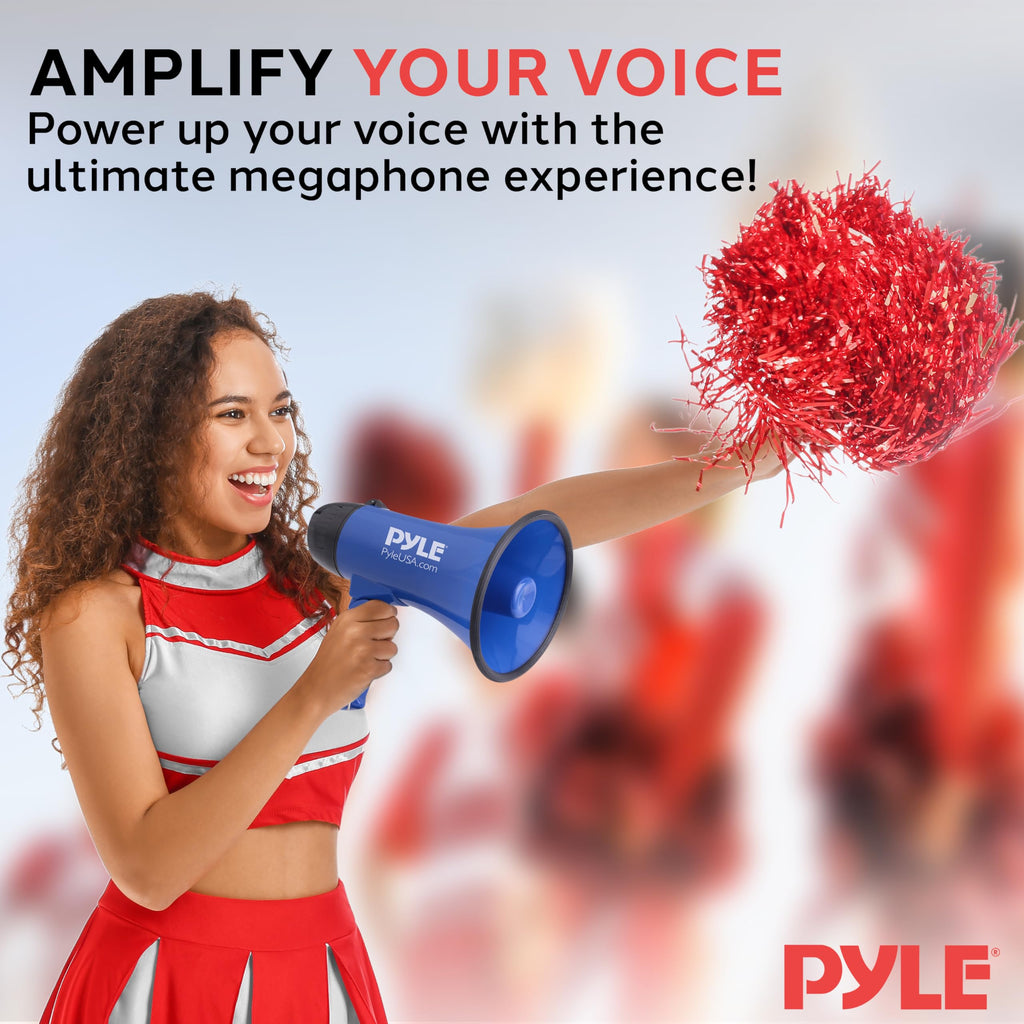 Pyle Portable Megaphone Speaker Siren