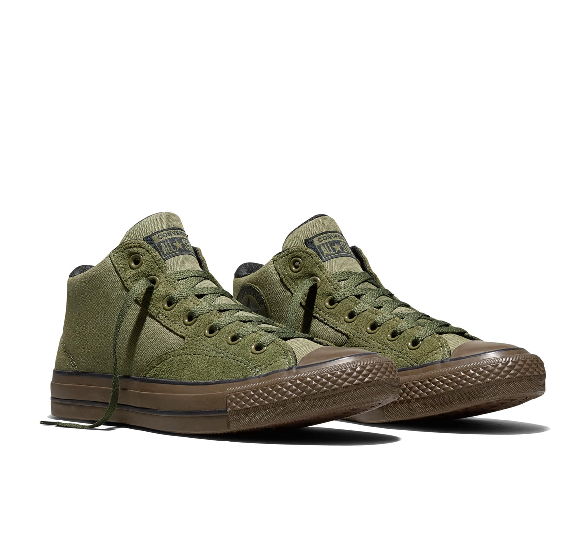 Converse Chuck Taylor All Star Malden Street Suede Mid Top Sneakers