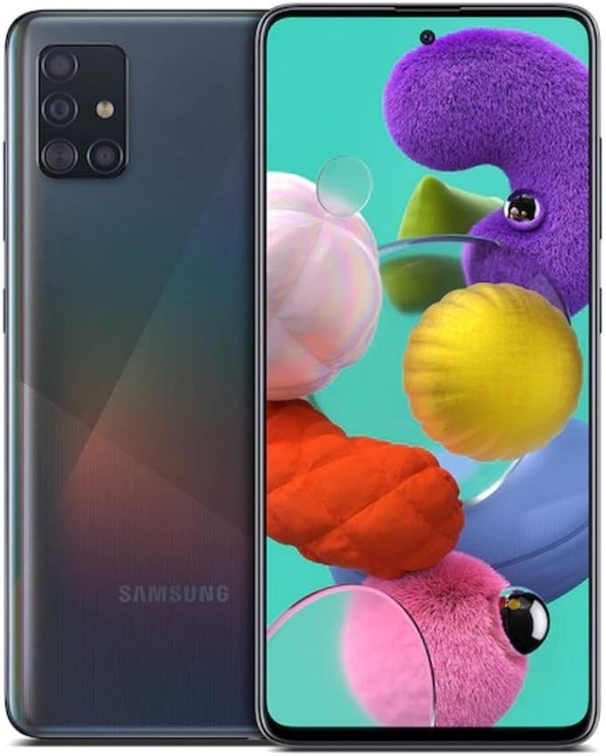 Samsung Galaxy A51 128GB Unlocked Android Smartphone Black (Used)