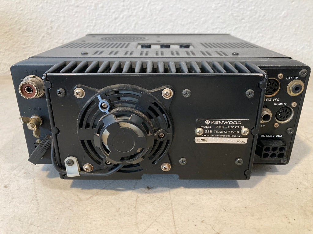 KENWOOD TS-120S HF Transceiver Ham Radio #0052110 Powers Up