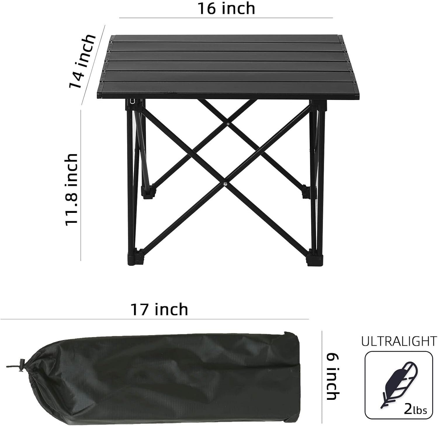 Mesa De Camping Plegable De Transporte Fácil Portatil Para Picnic Play NUEVO US