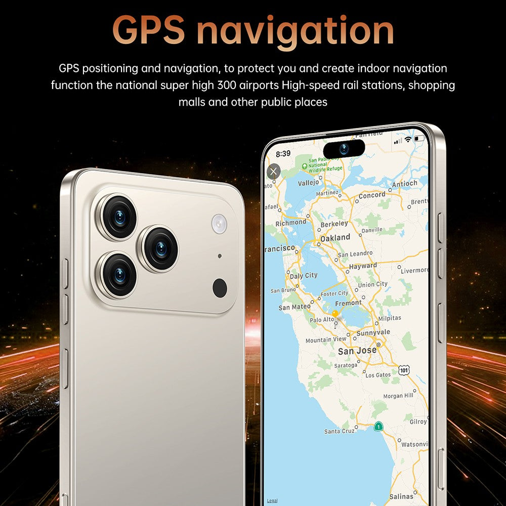 2026 i17 Pro Max 5G Unlocked Cell Phone 128GB Android Smartphone Dual SIM Mobile