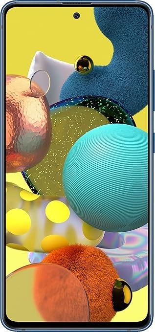Samsung Galaxy A51 128GB Unlocked Android Smartphone Black (Used)