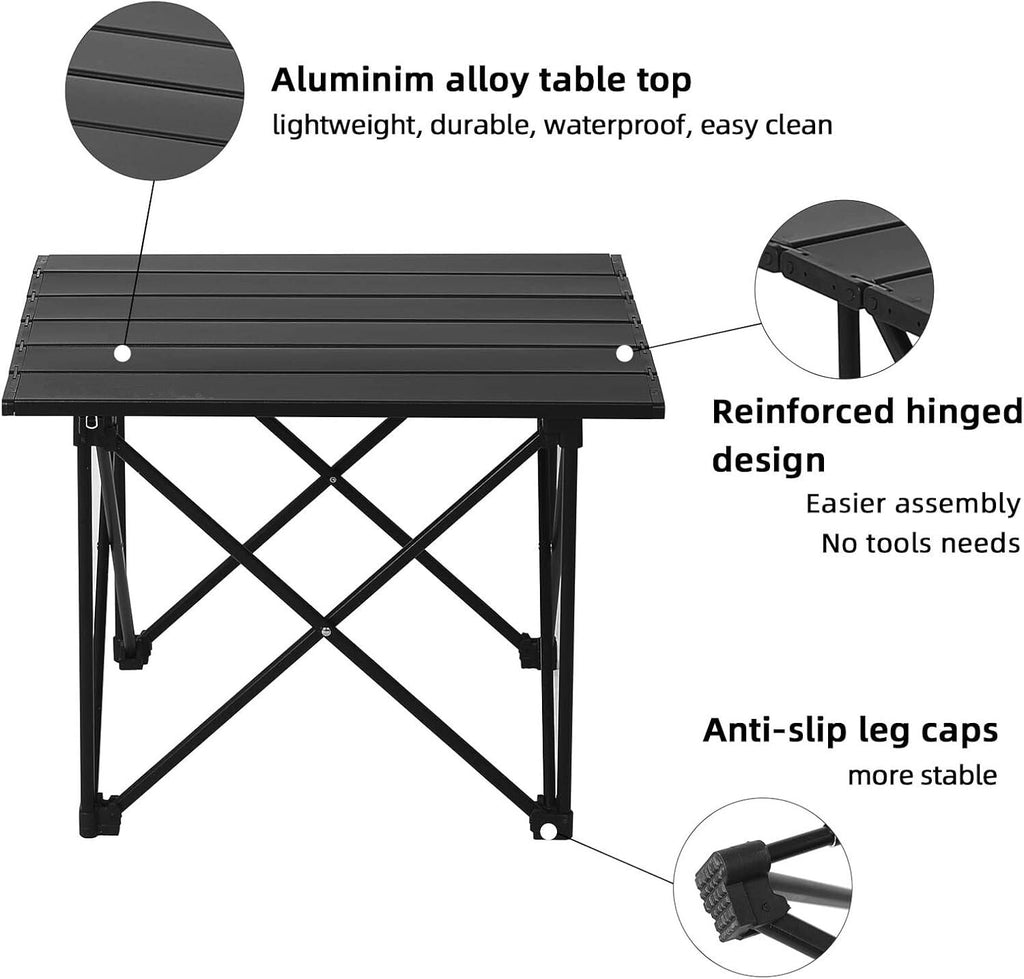 Mesa De Camping Plegable De Transporte Fácil Portatil Para Picnic Play NUEVO US