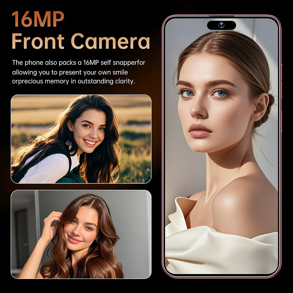 2026 i17 Pro Max 5G Unlocked Cell Phone 128GB Android Smartphone Dual SIM Mobile