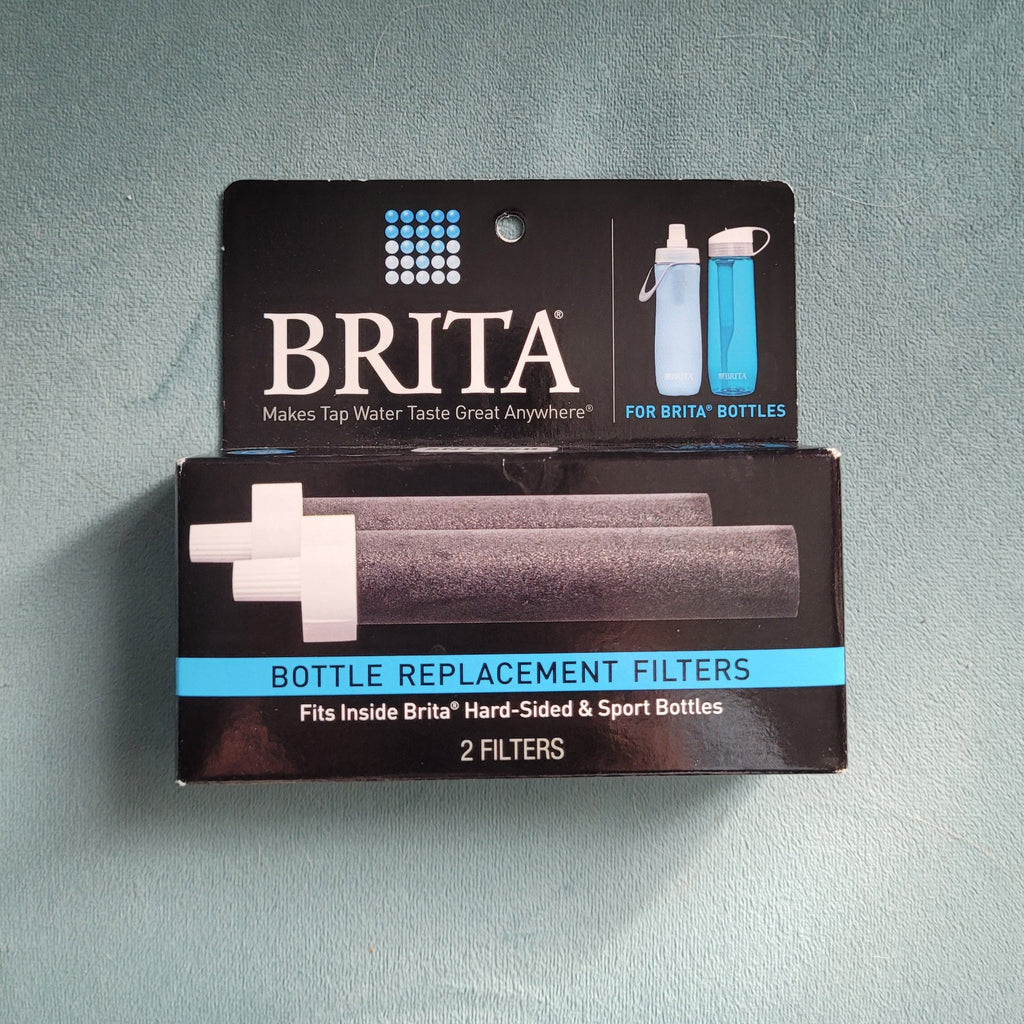 2 Replacement Filters For Brita Water Bottle | Hard Sided & Sport Model