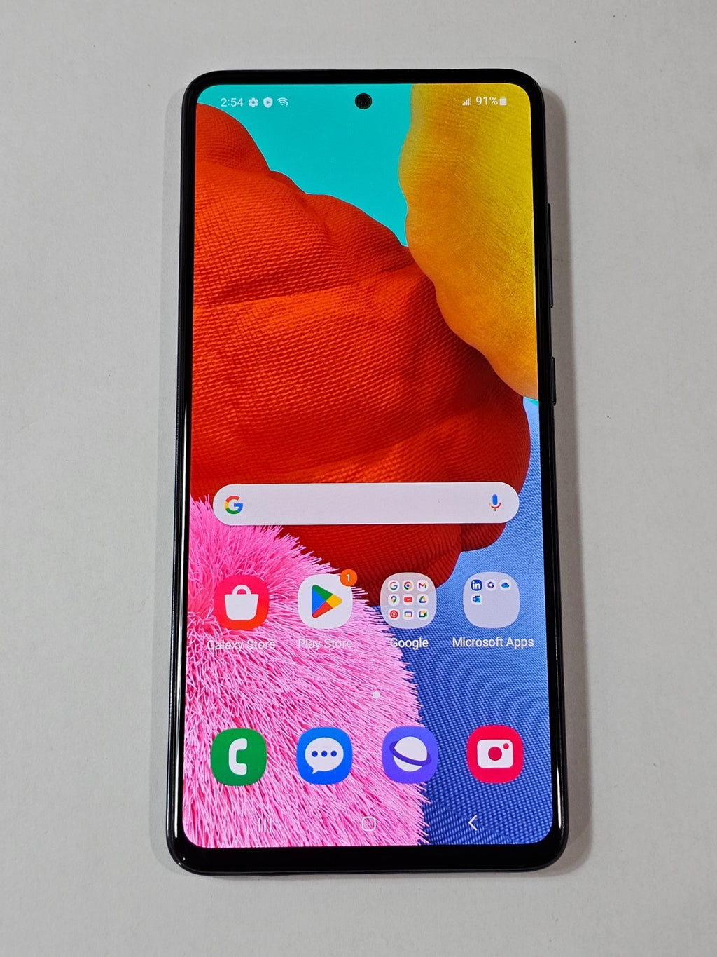 Samsung Galaxy A51 SM-A515U 128GB Black Factory Unlocked Android Smartphone
